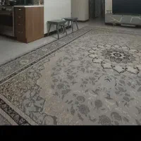 فرش ۱۲متری برجسته کاشان در حد نو