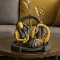 دکوری و گلدان|مجسمه، تندیس، ماکت|قم, بوستان علوی|دیوار