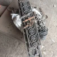 فروش مقداری گل نرده فلزی چدنی و آهنی