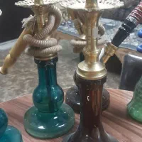 ۷عددقلیان برنجی|صنایع دستی و سایر لوازم تزئینی|قرچک, زیبا شهر|دیوار