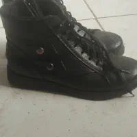 کفش بوت دخترانه چرم درجه یک|کیف، کفش، کمربند|خرمآباد, |دیوار