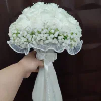 دسته گل عروس صانتیما