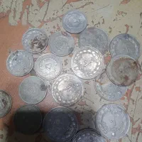 سکه قدیمی پهلوی|کلکسیون سکه، تمبر، اسکناس|ارومیه, |دیوار