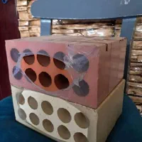 جشن واره آجر در زمستان لفتون سفالین امیری