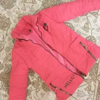 کاپشن دخترانه با دستکش