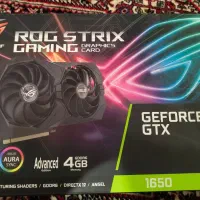 کارت گرافیک ایسوس 1650gtx سری ROG همراه با جعبه