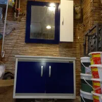 روشویی کابینتی با آینه باکس