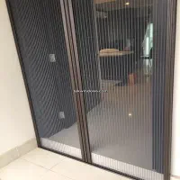 کرکره و درب برقی توری پلیسه کشویی و ثابت