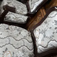 مبل سلطنتی ۸نفره هنراه با میز|مبلمان خانگی و میز عسلی|خمینی‌شهر, |دیوار
