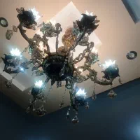 لوستر ۶شاخه|لوستر و چراغ آویز|قائن, |دیوار