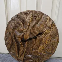 ساعت چوبی دیواری