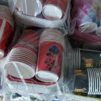 یکبار مصرف پذیرایی. تولدی|ظروف نگهدارنده، پلاستیکی، یکبارمصرف|عسگران, |دیوار