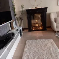 ویترین و بوفه طرح شومینه هخامنشی سالنی تزئینی|بوفه، ویترین، کنسول|تهران, جنتآباد شمالی|دیوار