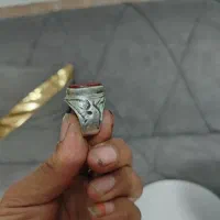 انگشتر عقیق یمن خطی|جواهرات|بیرجند, |دیوار