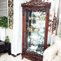 بوفه چوبی|بوفه، ویترین، کنسول|شیراز, سینما سعدی|دیوار