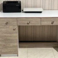 میز تحریر ام دی اف سفید