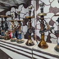 تعداد ۲۰ قلیان دو سیب درجه یک قهوه خانه