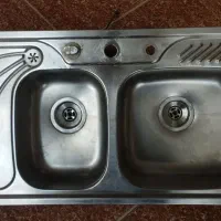 سینک 100 لگن راست