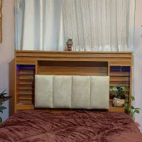 فروش تخت یک نفره یکسال کار در حد نو