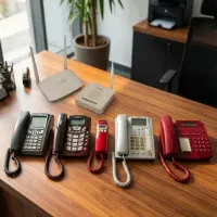 ۵عدد تلفن رومیزی
