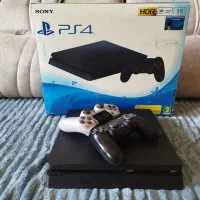 پلی استیشن 4 اسلیم یک ترا کپی خور دو دسته
