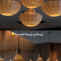 شال مبل و روتختی پافی .انواع مکرومه لوستر و آباژور