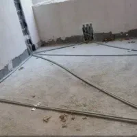 برقکاری لوله کشی اب و فاضلاب و تخریب ساختمان علی