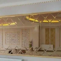 اجرای اینه و اینه های تراش خورده در رنگ های مختلف