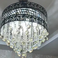 لوستر سقفی کریستالی