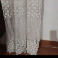 دوعدد پرده اتاق و پذیرایی|پرده، رانر، رومیزی|کردکوی, |دیوار