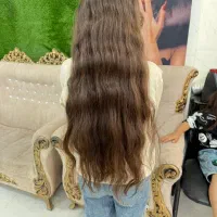 موهای خام ورنگ شده