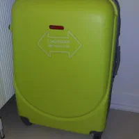 چمدان مسافرتی سایز بزرگ ، سبز فسفری