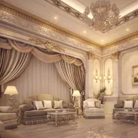 پرده سرای مجللLARISپارچه پرده ای دوخت نصب شستشو