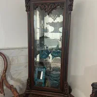 ویترین چوب راش|بوفه، ویترین، کنسول|قم, سالاریه|دیوار