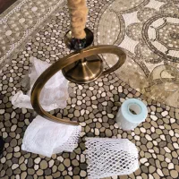 لوستر مدرن فنری تک شعله فلزی|لوستر و چراغ آویز|خرمدره, |دیوار