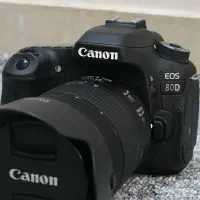 دوربین کنون 80D درحد نو معاوضه با هلیشات