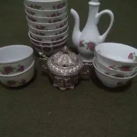 ظروف سرو پذایرایی چینی و کریستال|ظروف سرو و پذیرایی|مراغه, |دیوار