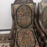 مبل قالی چوب راش