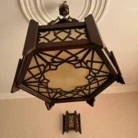 لوستر و دیوارکوب چوبی|لوستر و چراغ آویز|تهران, جنتآباد مرکزی|دیوار