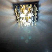 لوستر ۶شعله درحده نو|لوستر و چراغ آویز|رشت, حمیدیان|دیوار