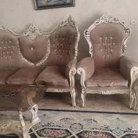 دودست.یکی نیمه استیل نه نفره ویک ۸نفره تخت خواب شو