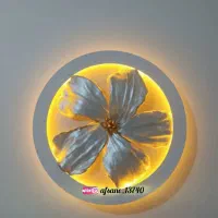 ساعت دیواری ورومیزی طرح ماه|ساعت دیواری و تزئینی|آبادان, |دیوار