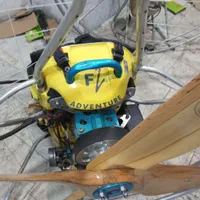 پاراگلایدر پاراموتور سبک سایز کوچک ۲۰۰ سی سی|تجهیزات ورزشی|تهران, پونک|دیوار