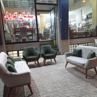 مبل راحتی پاریس مدل سفید طلایی کد۵۹|مبلمان خانگی و میز عسلی|مشکین‌دشت, |دیوار