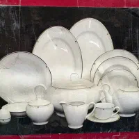 سرویس چینی زرین ۱۲ نفره آکبند|ظروف سرو و پذیرایی|باغستان, |دیوار