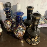 مجموعه ظروف آنتیک و قدیمی|کلکسیون اشیاء عتیقه|تهران, فردوسی|دیوار