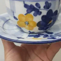 ظروف گل آبی سالم  خا  ستا   رم|ظروف سرو و پذیرایی|زنجان, |دیوار