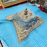 لحاف کرسی تالشی 3 در 3 سلطنتی دست دوز با لوازم