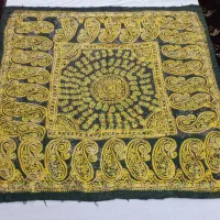 روسری ترکمنی اصل ابریشم|کلکسیون اشیاء عتیقه|بندر ترکمن, |دیوار