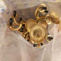 لوستر 6 شاخ|لوستر و چراغ آویز|نیشابور, سرآب کوشک|دیوار